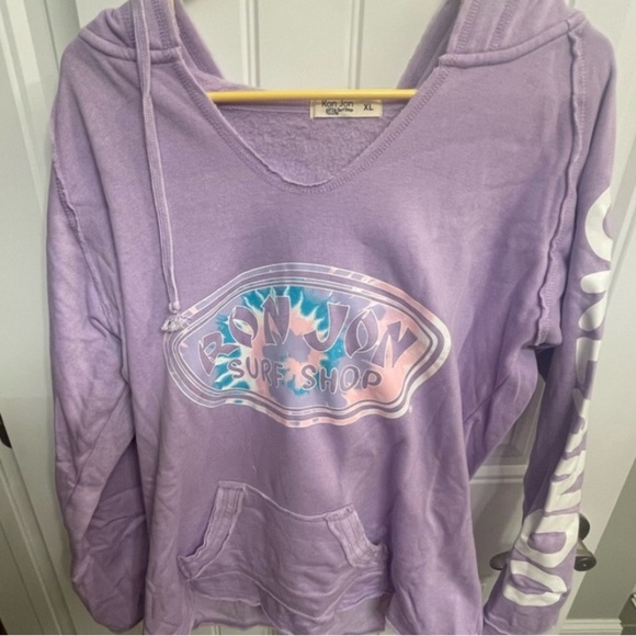 RON JON SURF ORLANDO hoodie . Lavender. Size XL!! Extra soft - Picture 10 of 10